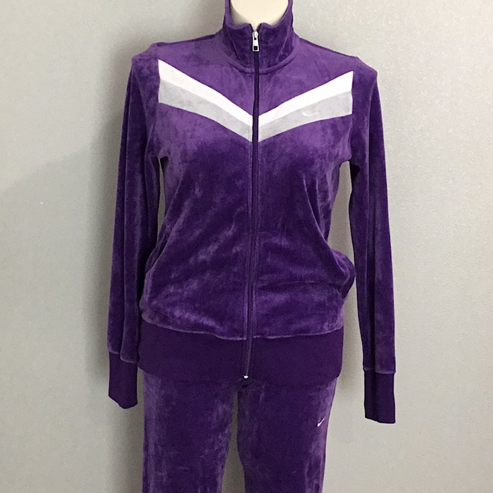 Nike Purple Velour Sportswear